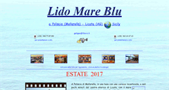 Desktop Screenshot of lidomareblu.com